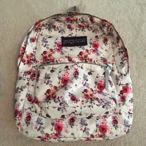 Jansport Superbreak Backpack (floral)